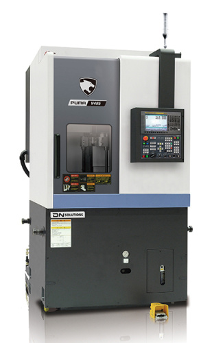Двухосевой вертикальный токарный центр Puma V405
