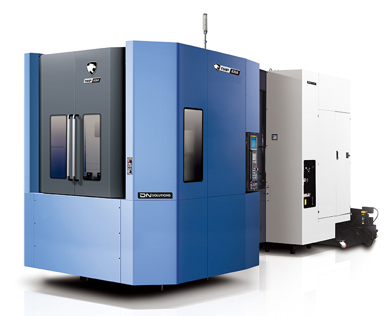 Горизонтальный двух-палетный обрабатывающий центр NHP 6350