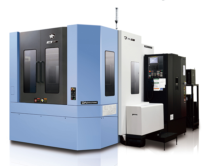 Горизонтальный двух-палетный обрабатывающий центр HM 805II