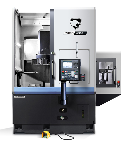 Двухосевой вертикальный токарный центр Puma V8305