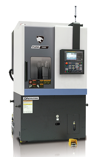 Двухосевой вертикальный токарный центр Puma V405
