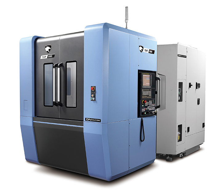 Горизонтальный двух-палетный обрабатывающий центр NHP 5005